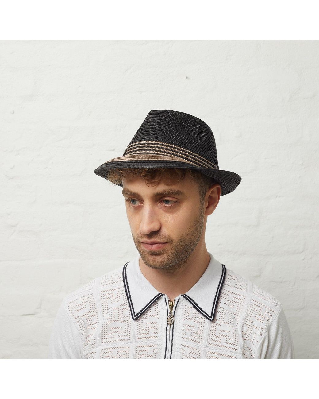 Dasmarca Hats Black Dasmarca Jordan And Two Tone Summer Crushable Hat Packable Hat For for men