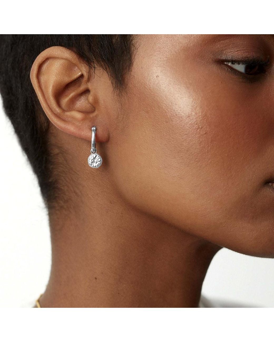 Muru Metallic Sun Hoops