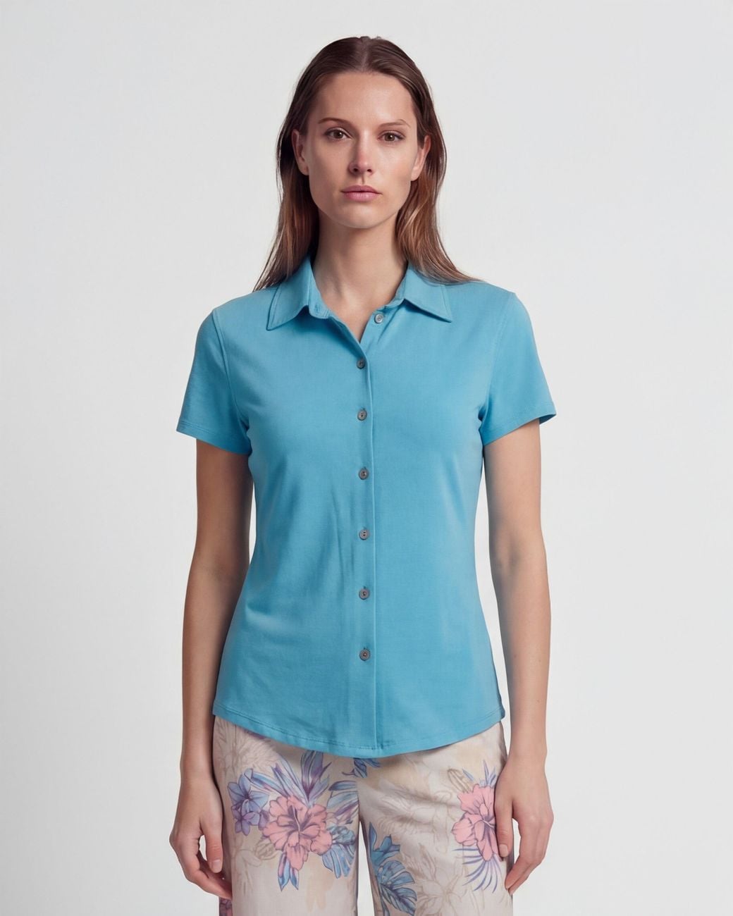 Lords of Harlech Blue Shelley Shirt