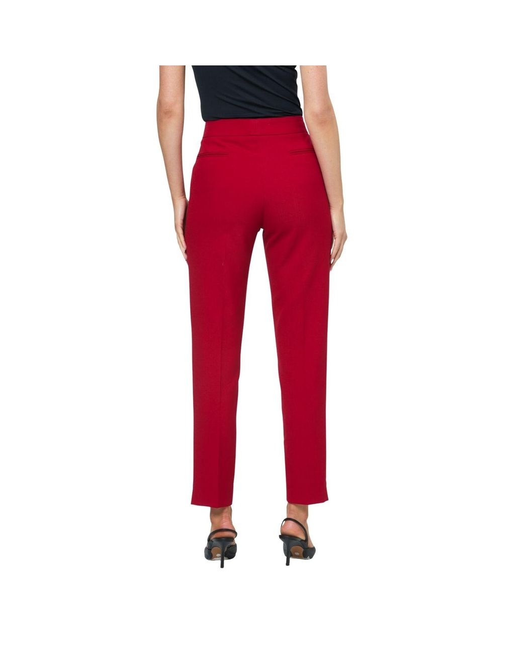 Helen Mcalinden Red Jill Ruby Trouser