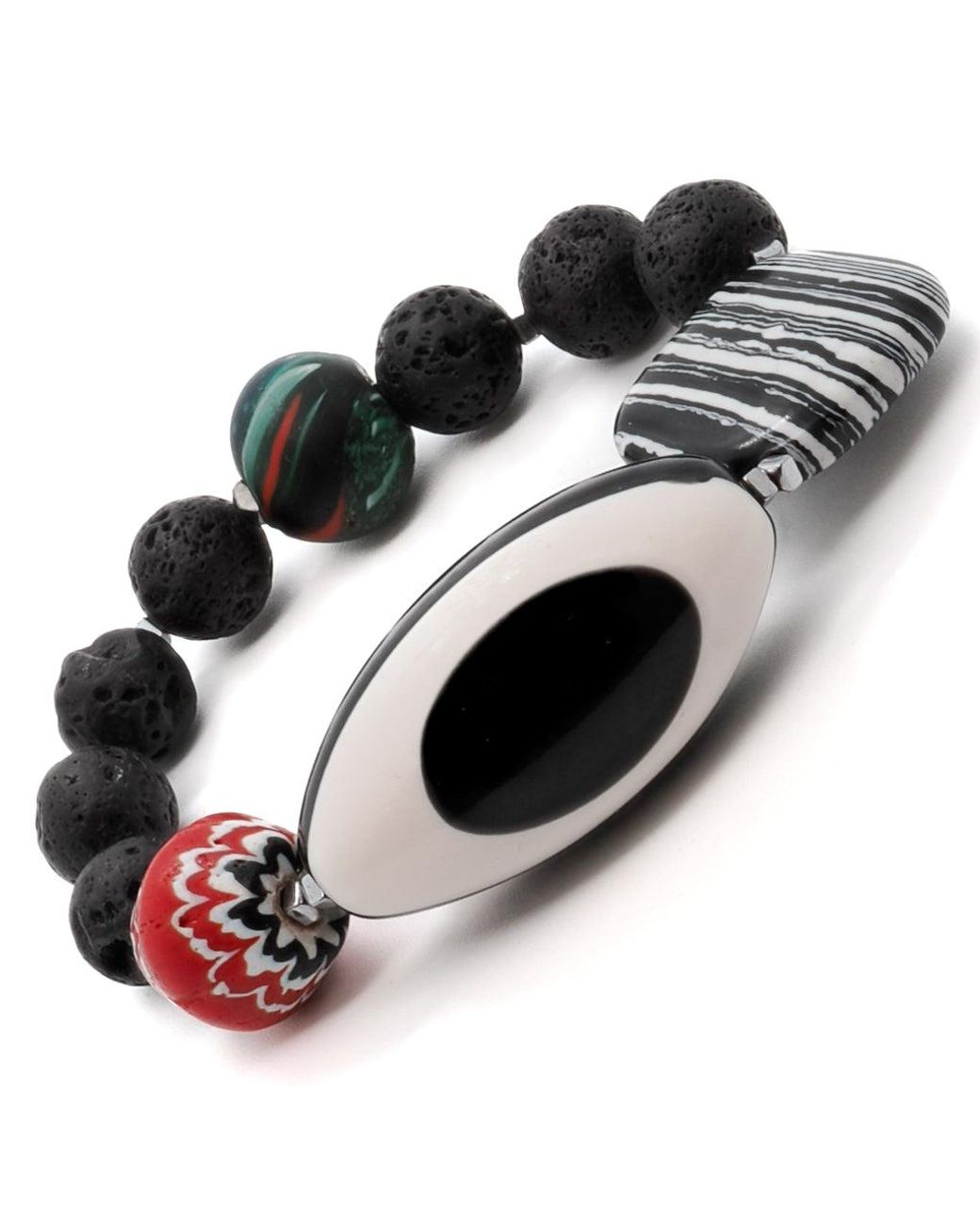 Ebru Jewelry Black Third Eye Bracelet