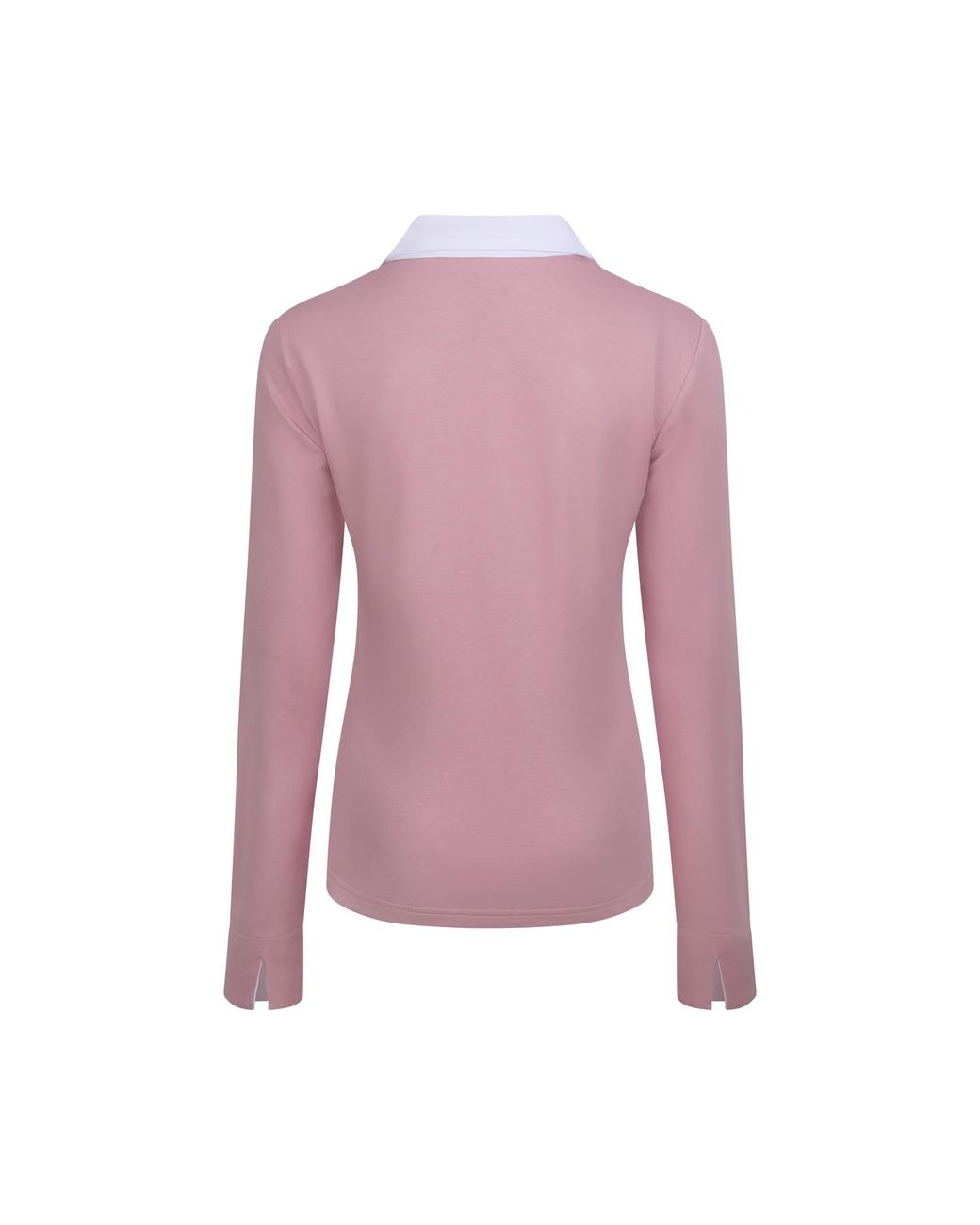 Gunda Hafner Ltd Pink Light Cotton Jersey Polo Shirt