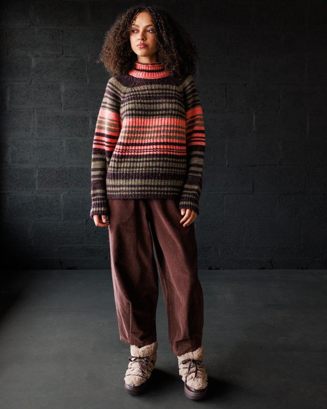 Mabli Red Moya Pullover