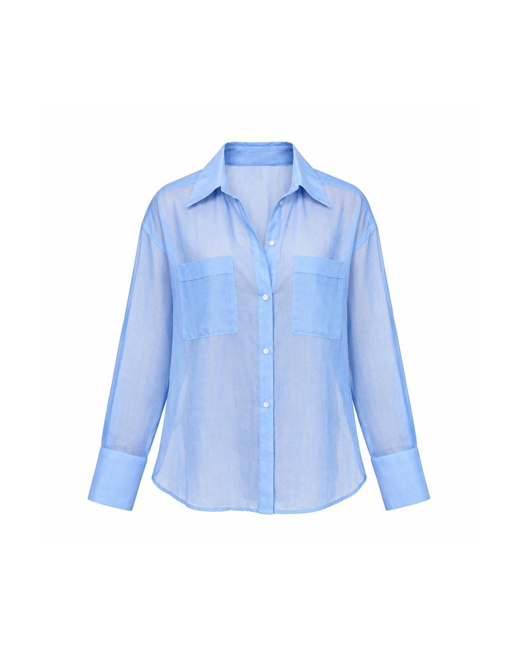 Casa Lélé Blue The Sasha Button Down