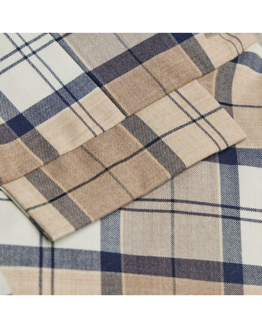 NUMBAT Gray Matilda Tartan Wool Blazer