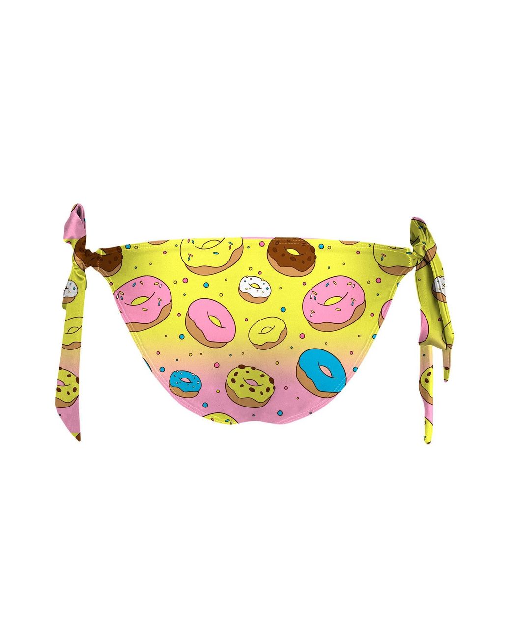 Aloha From Deer Yellow Bite Sized Bikini Bows Bottom