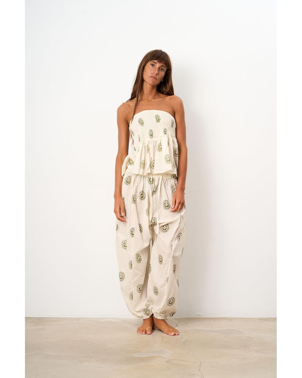 Par & Escala Natural Bee Pants