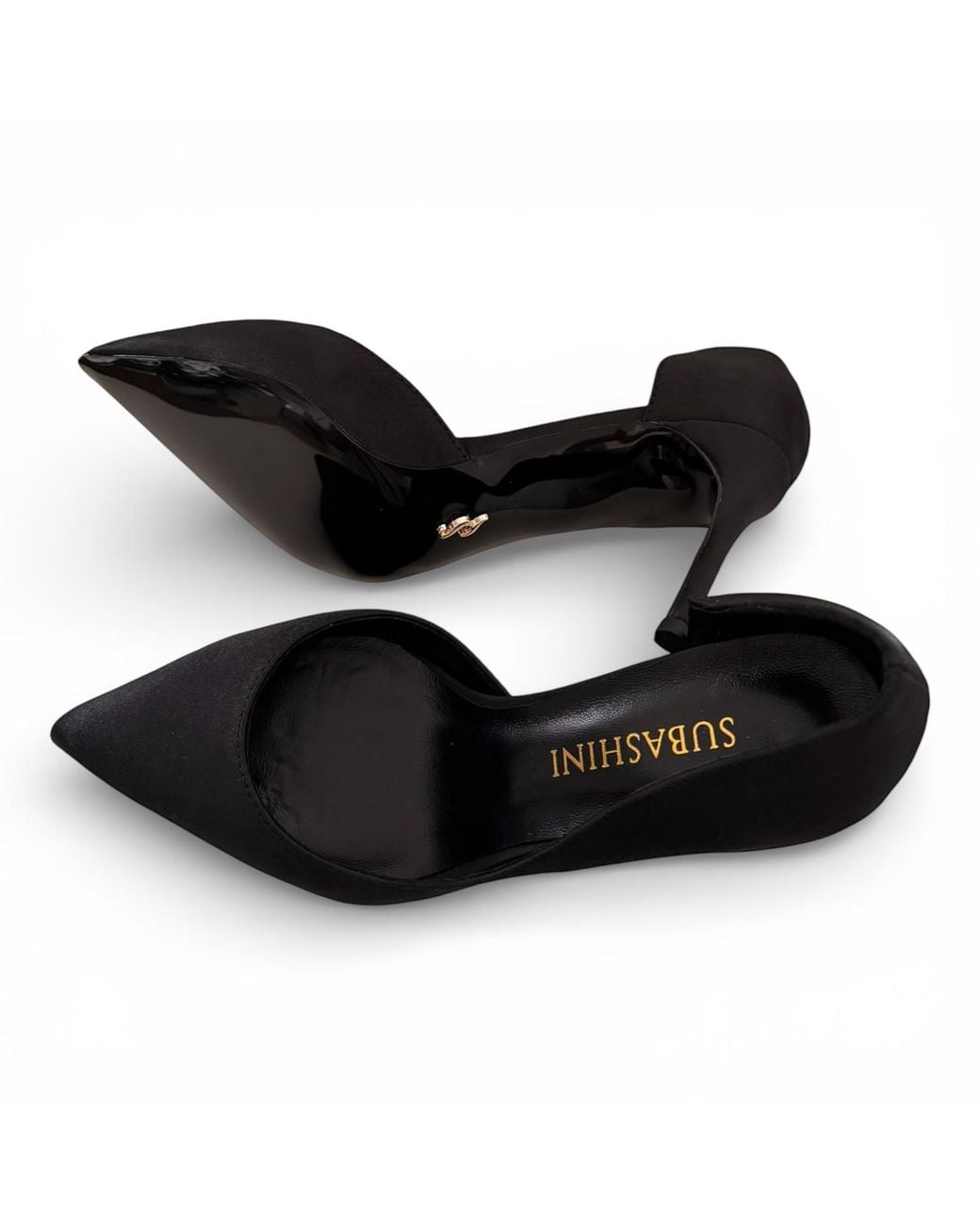Subashini Heels Black Amira Classic Stiletto Pumps
