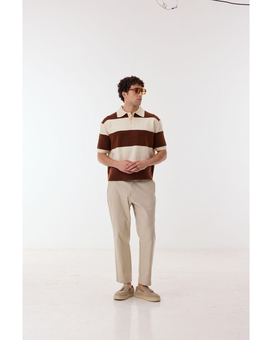 Ashita Fernandes Brown Amin T Shirt for men