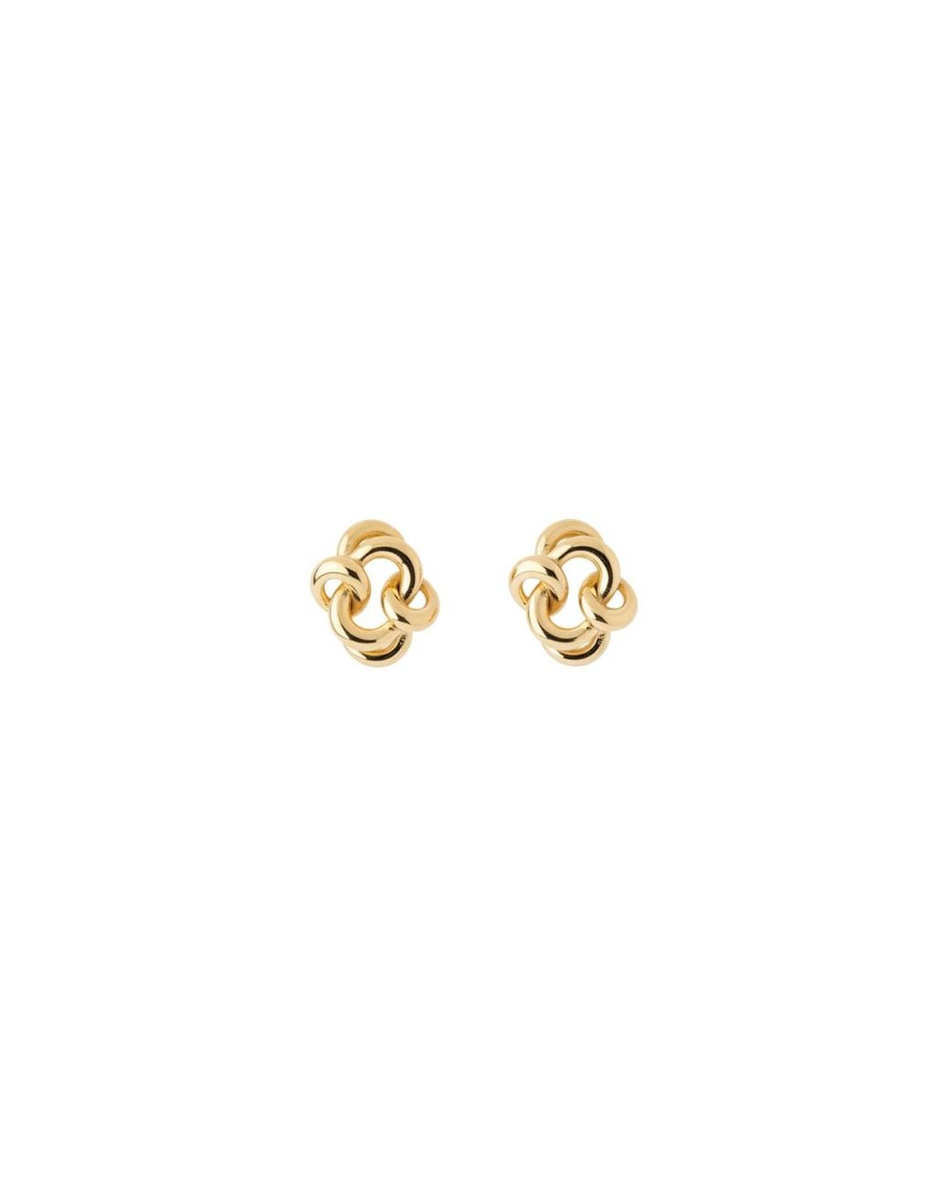 Gutta Design Metallic Knot Earring