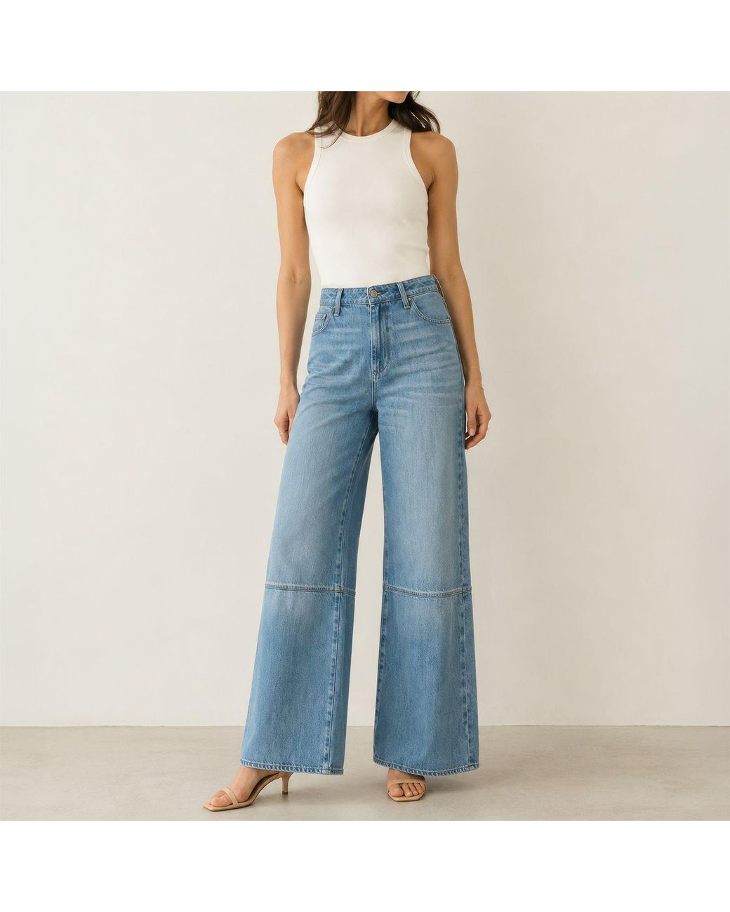 NOEND Blue Alice Wide Leg