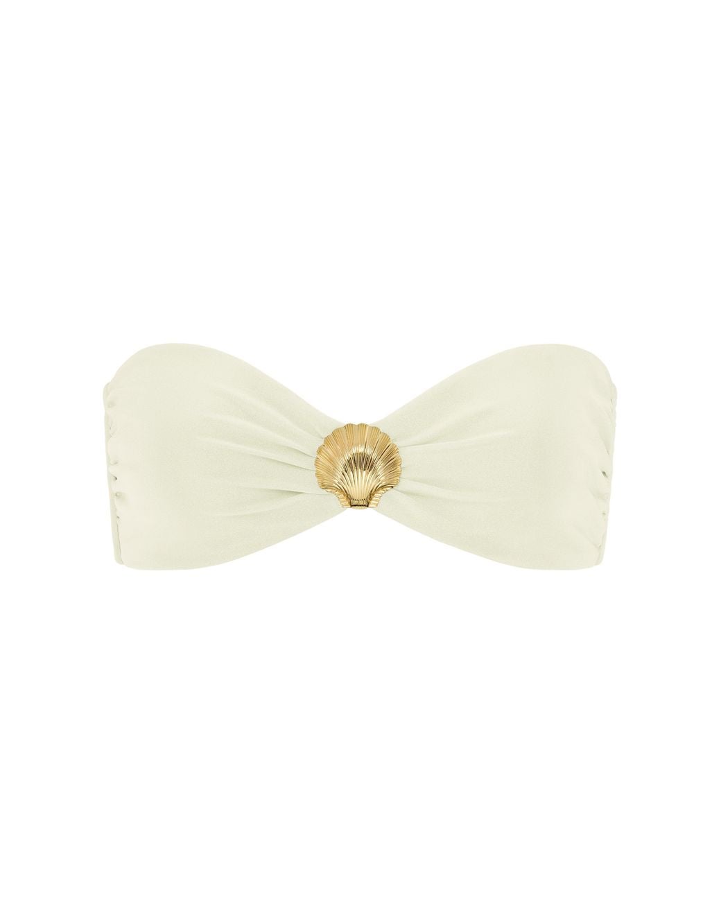 Adriana Pappas Designs White Capri Top Oatmilk