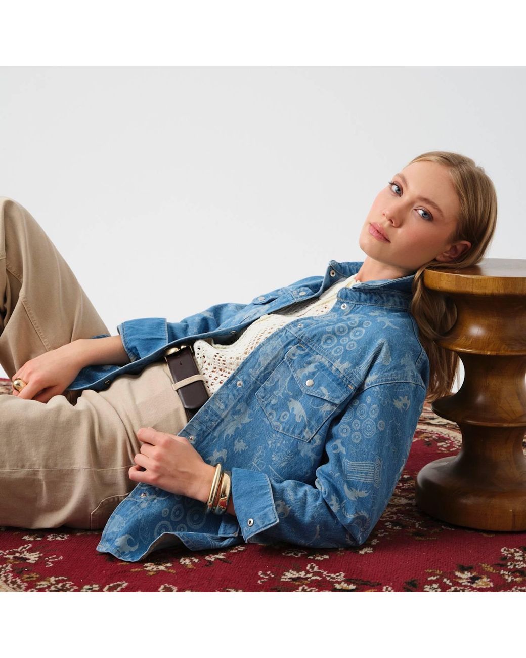 Iodes Blue Soul Denim Jacket