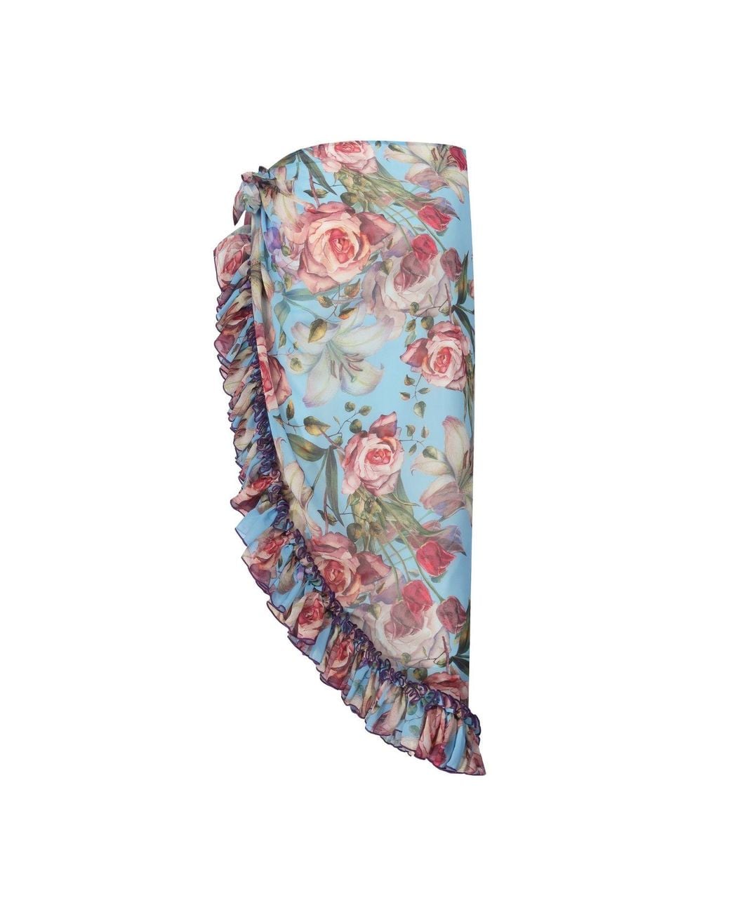 Nur Karaata Blue Lily Blu Cover Up