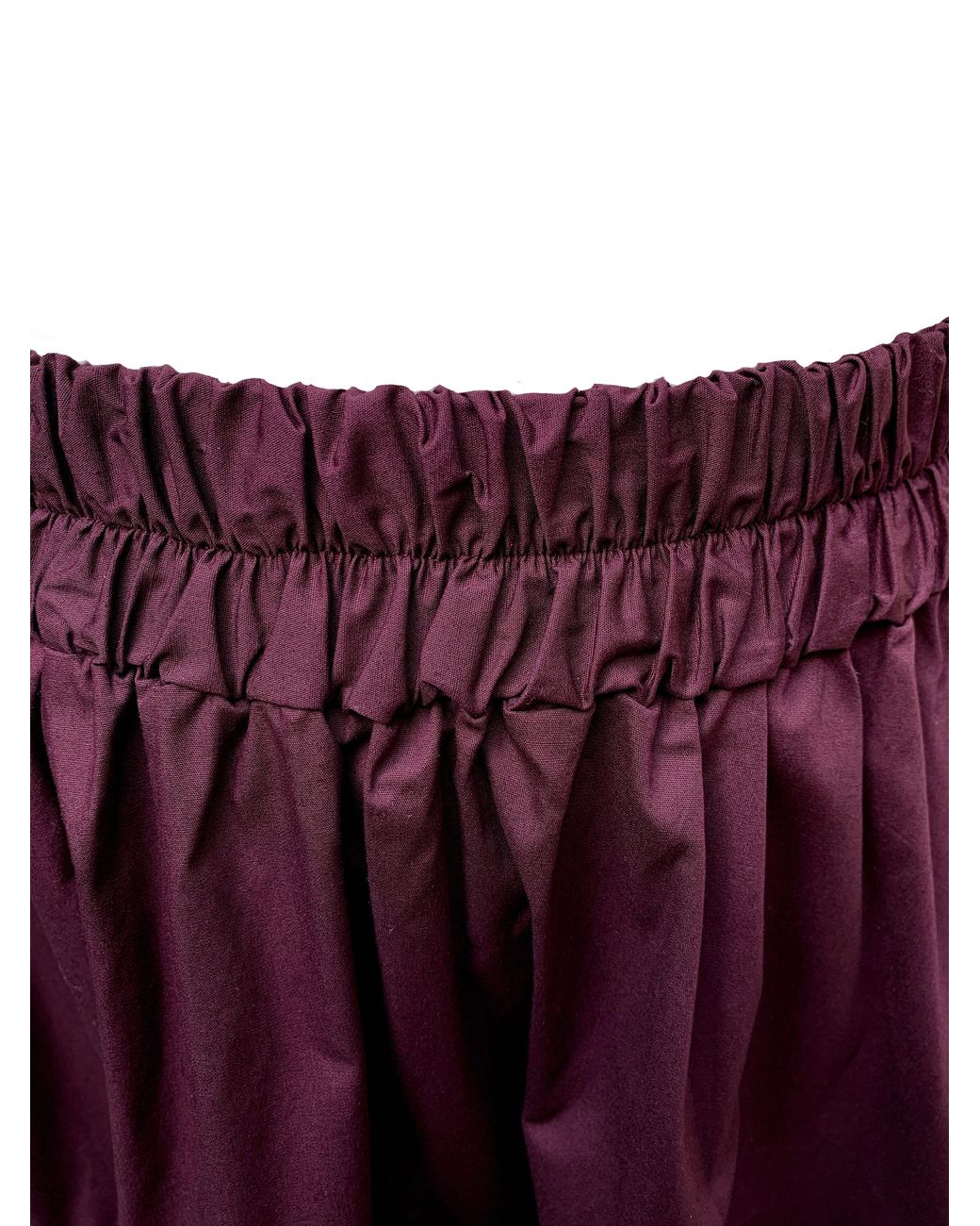Frock Tales Purple Tahiti Midi Skirt With Pockets