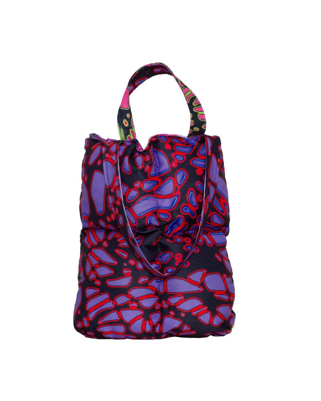 Paloma Lira Purple Beach Puffy Bag