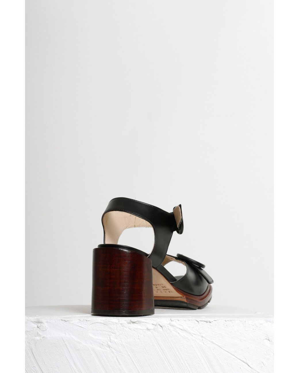 Mafalda Black Karina Heeled Sandals