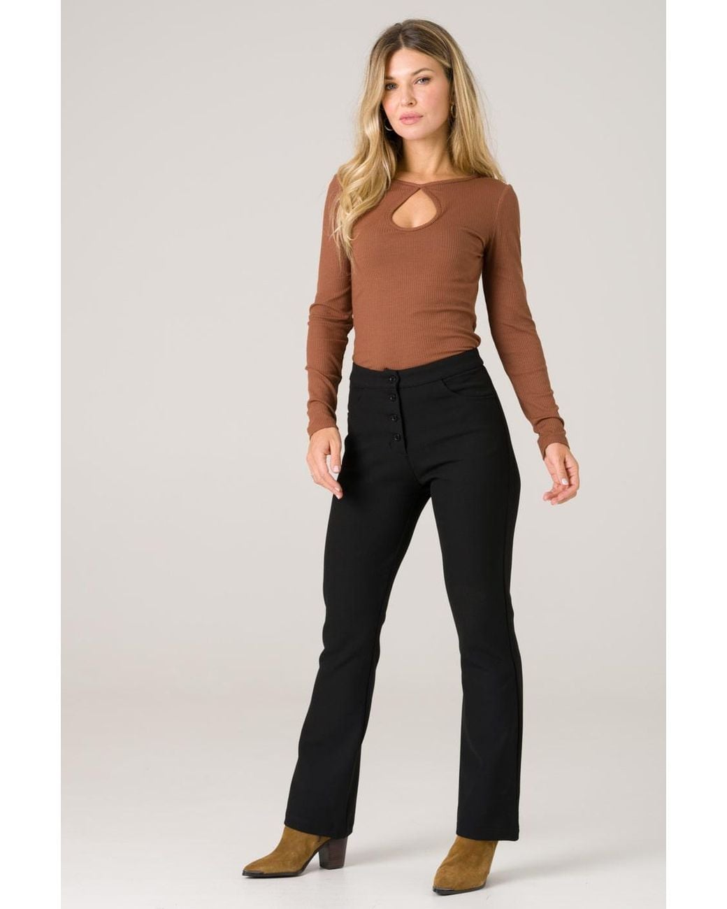 AVANI Apparel Black Avena Pants