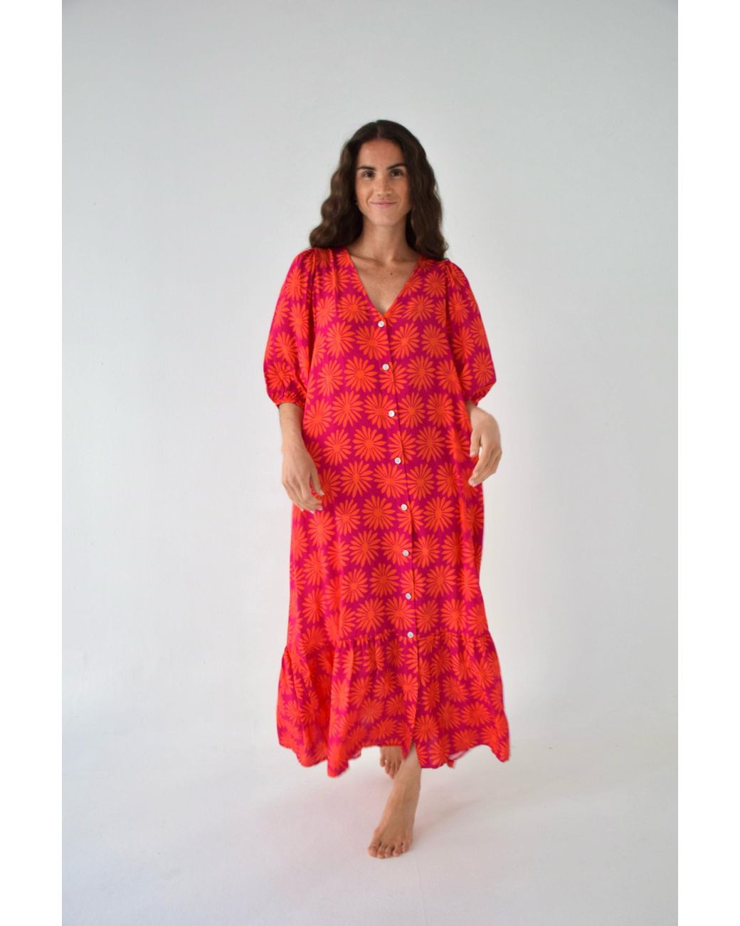 Mind Traveler Red Mica Dress