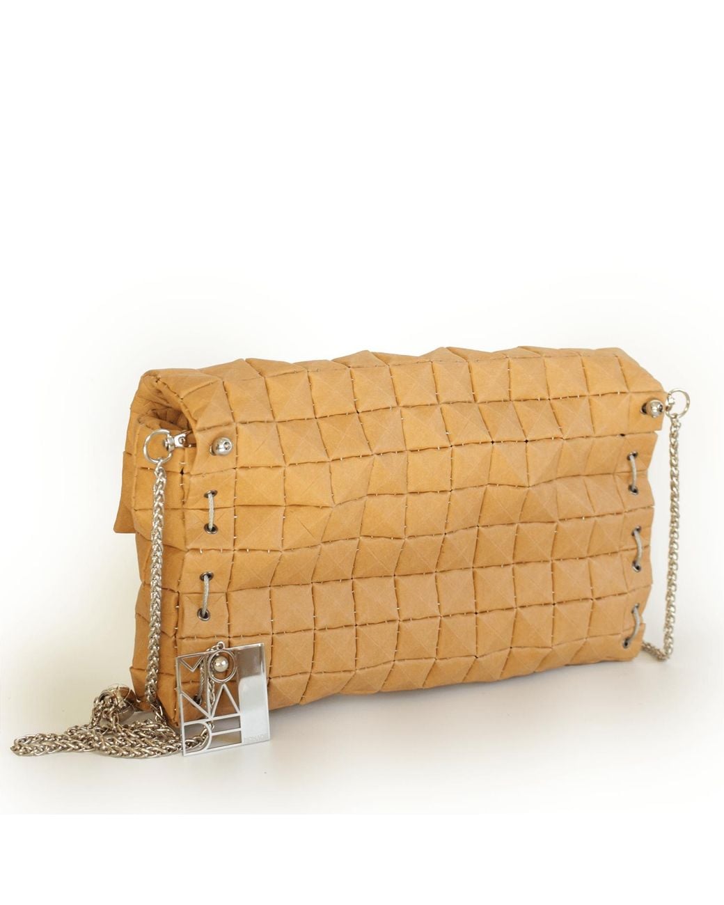 Monade Natural Clutch Bag Matte Dune