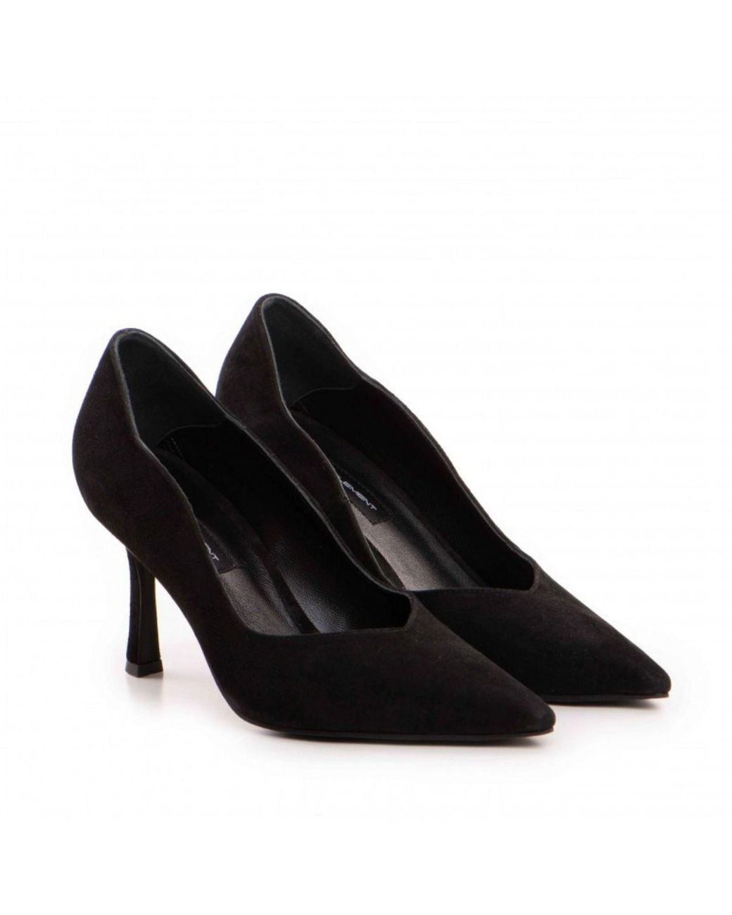 The 5Th Element Black Amalia Suede Pumps