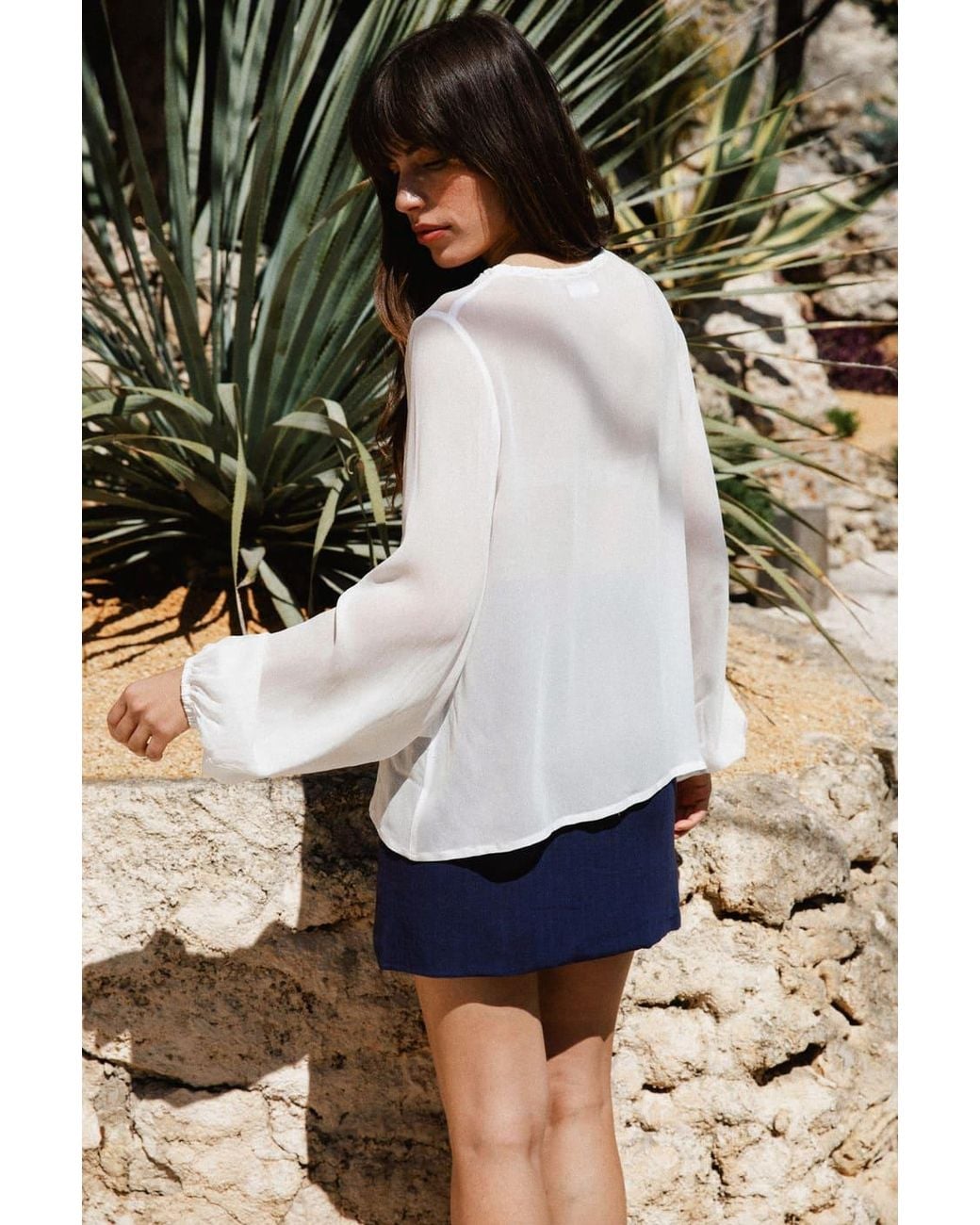 AVANI Apparel Natural Blouse Silène