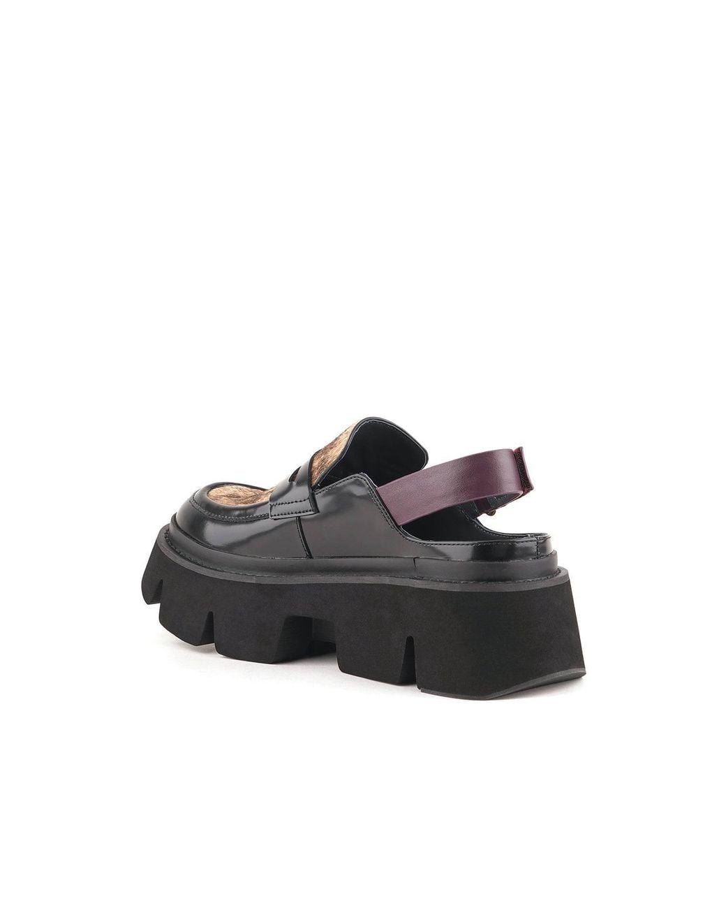 United Nude Black Stomper Loafer