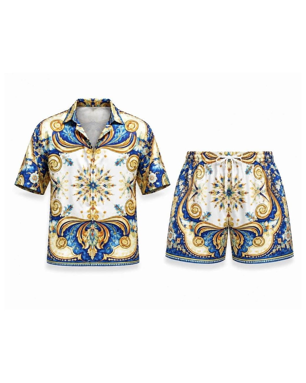 Hustle Blue Positano Swim Set for men