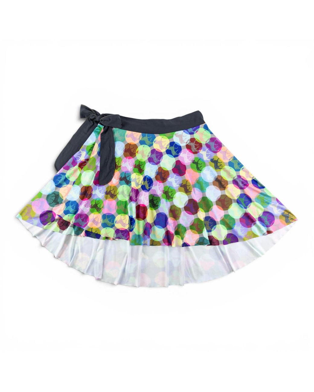 FORZA CAVALLO Blue Otto Wrap Skirt