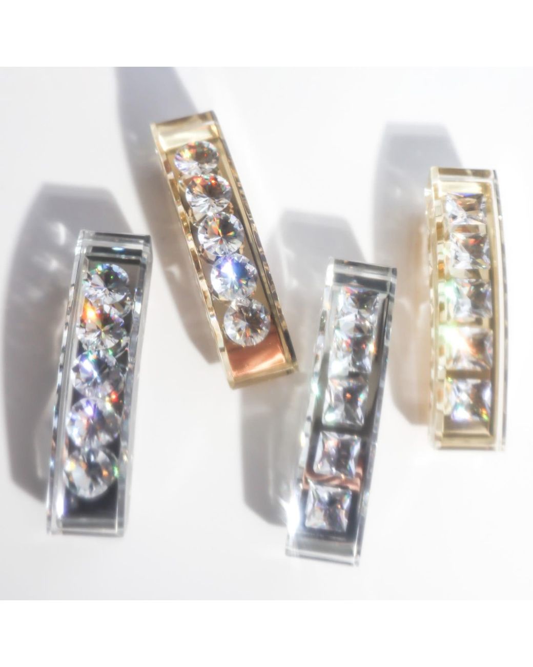 Iostudio Metallic Jewelry Barrette Happiness