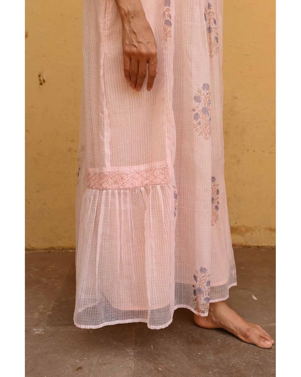 Liminal Pink Sabine Maxi Dress