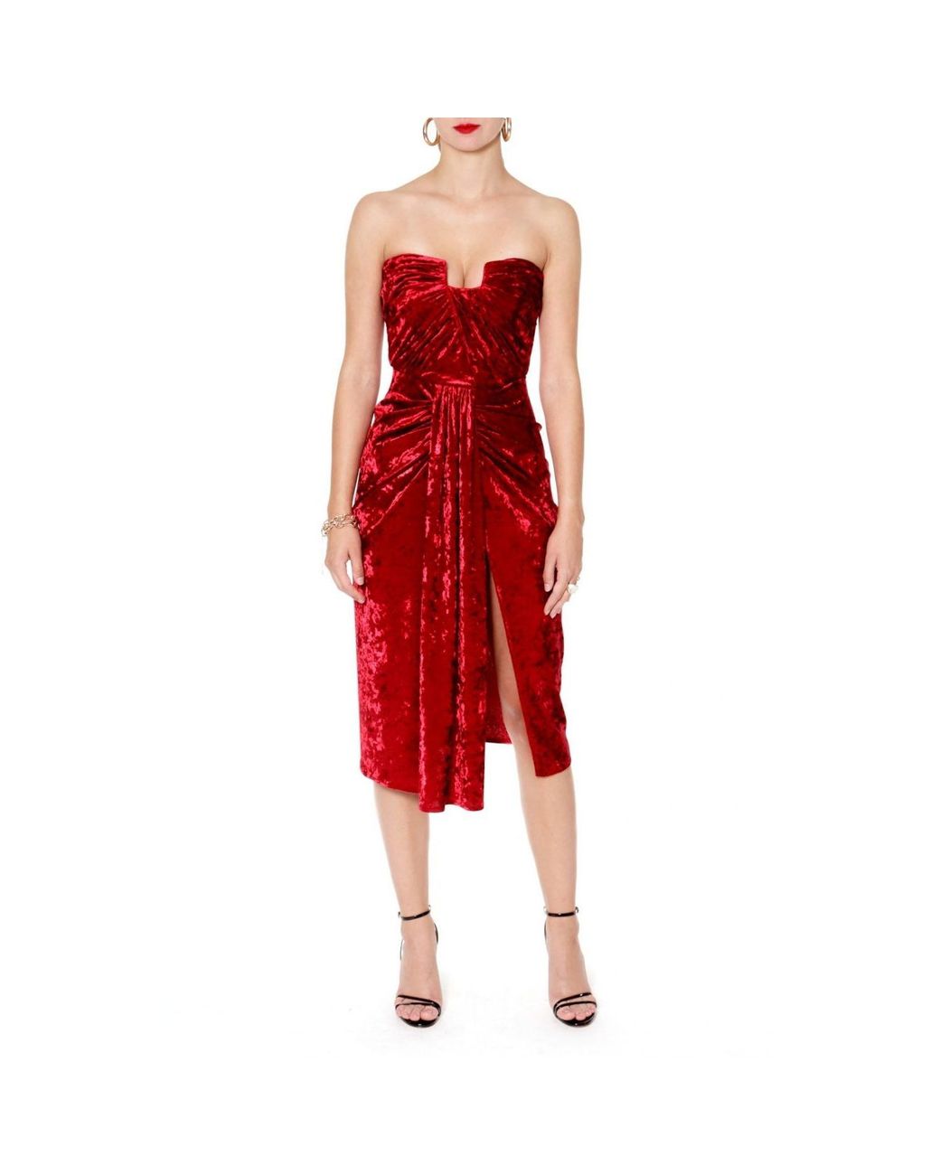 AGGI by HALEWSKI Red Bella Cherry Dress