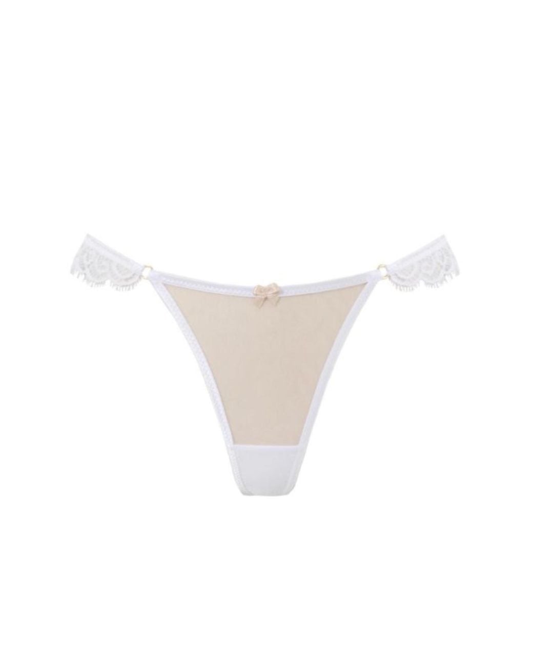 Perilla Lingerie White Last Chance Thongs