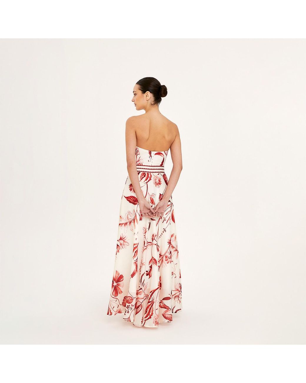 Aguaclara Red Rouge Bustier Top