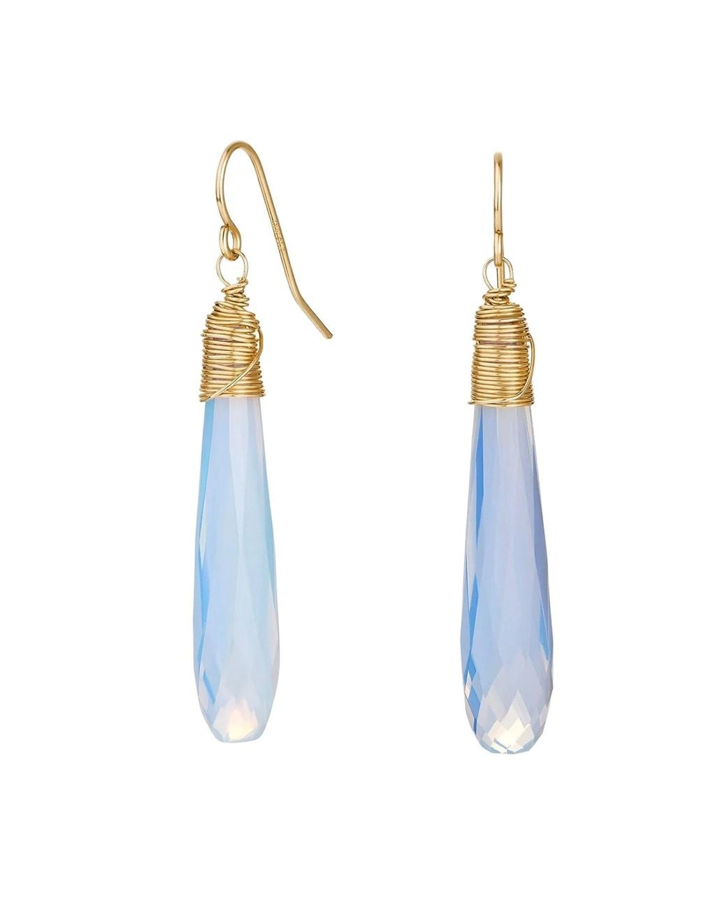 Katy Faye Blue Neutrals Daria Opalite Earrings