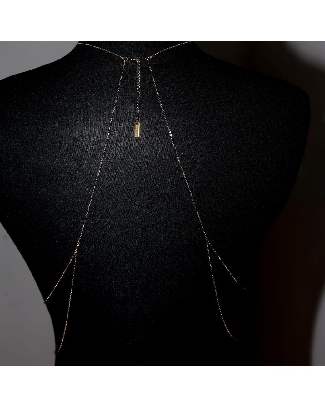 Studio Baloge Metallic Lumina T-Line Body Chain