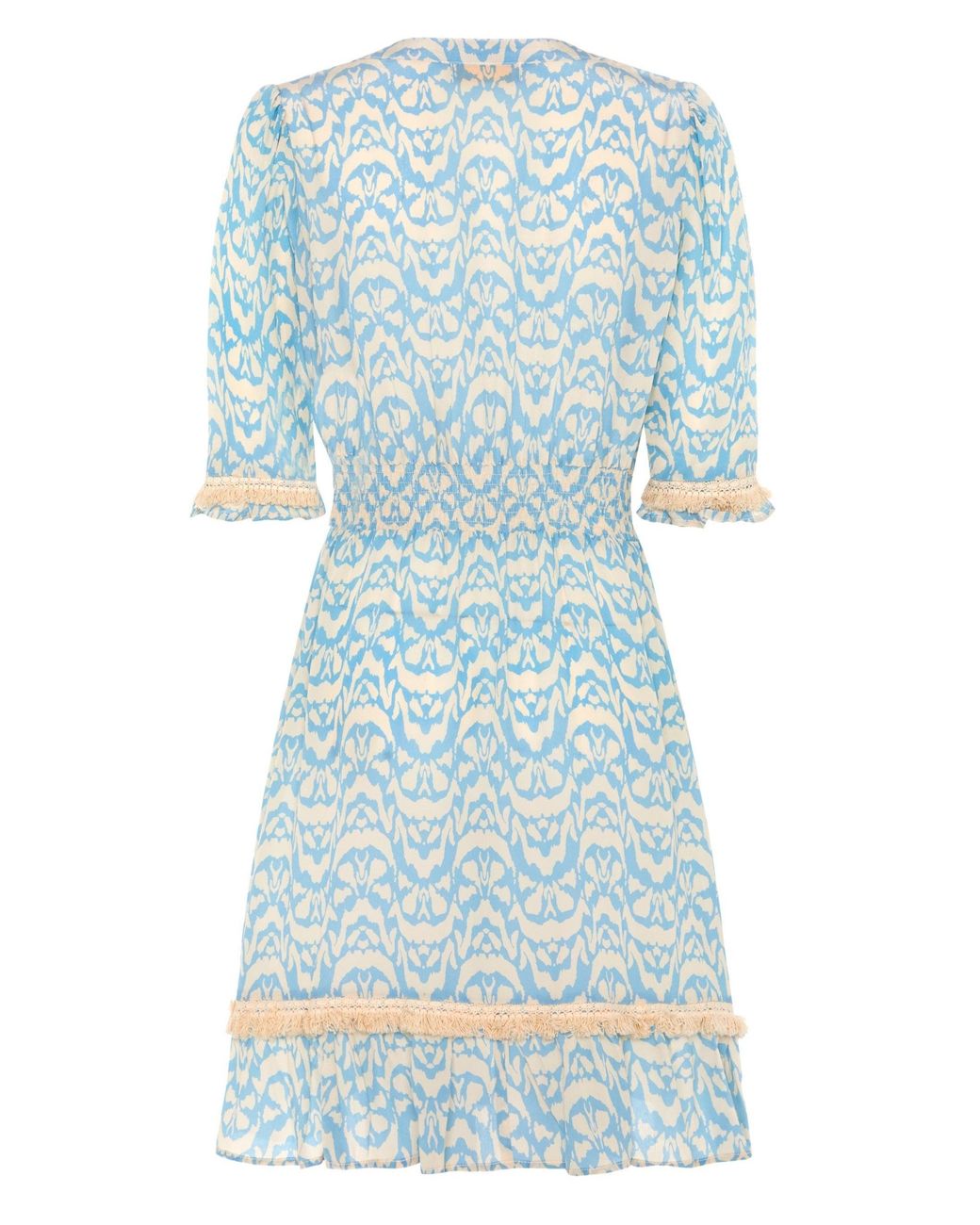 Guinea London Blue Pale & Cream Summer Dress