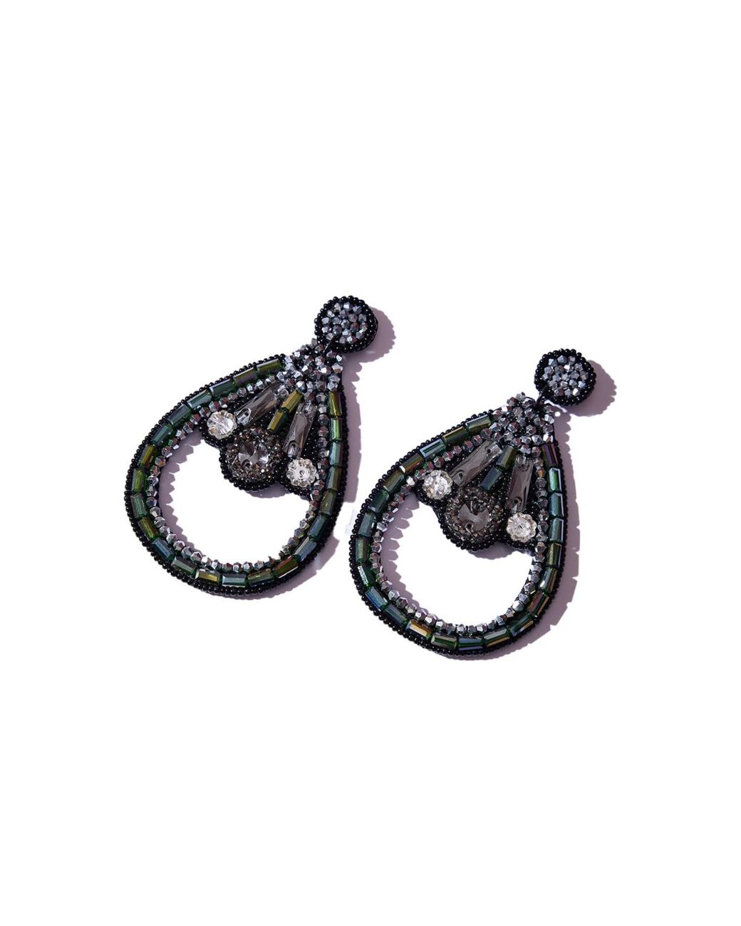Simitri Black Midnight Mirage Earrings