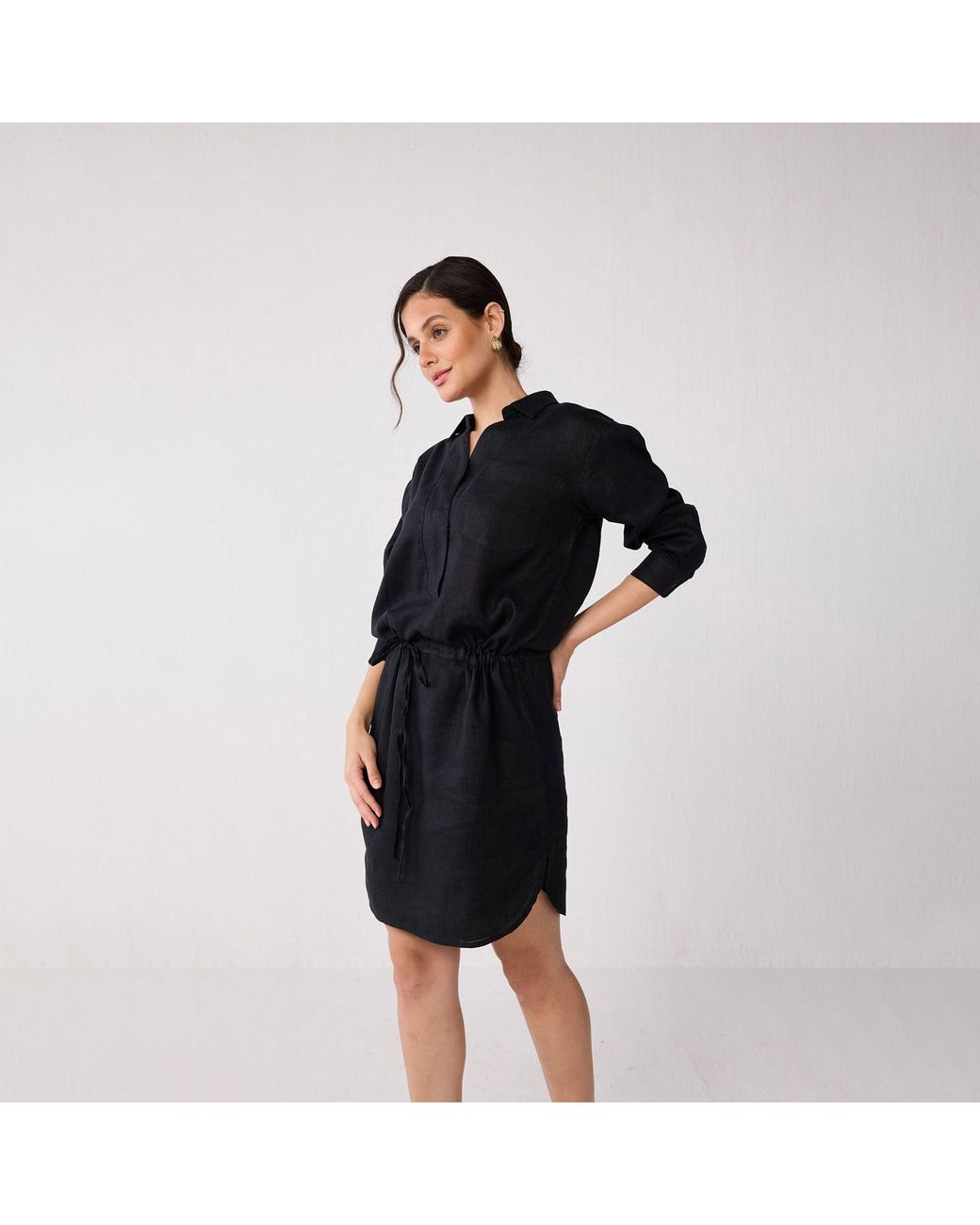 REISTOR Black Meet Be By The Cliff Dress