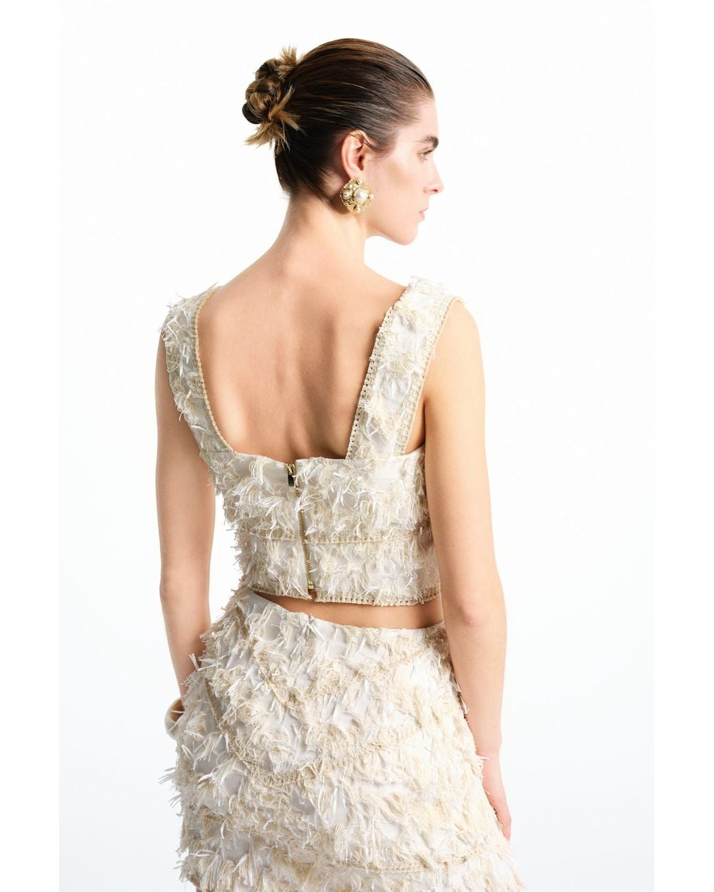 Saint Ones White Gaia Top