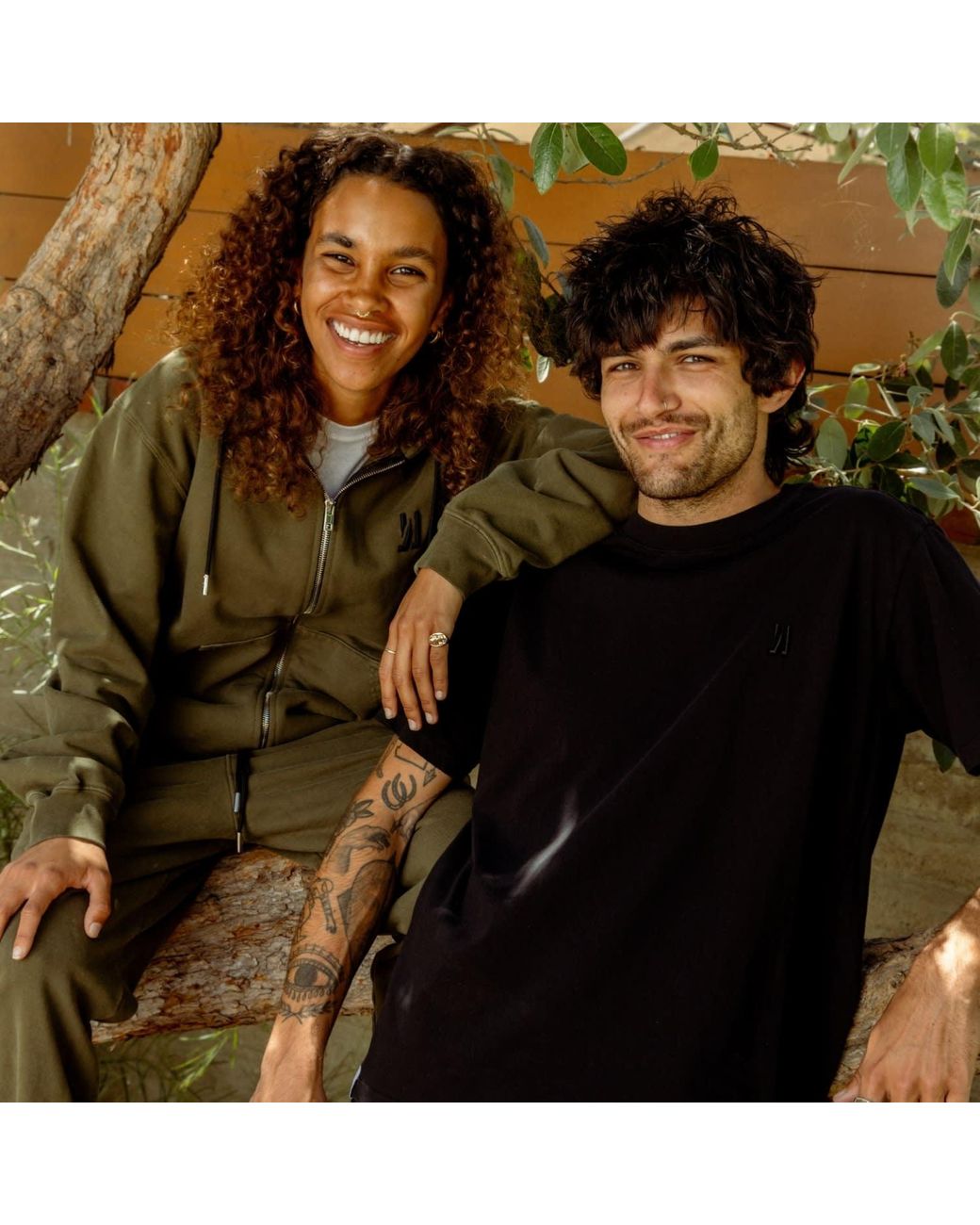 Comune Blue Nori Tee for men