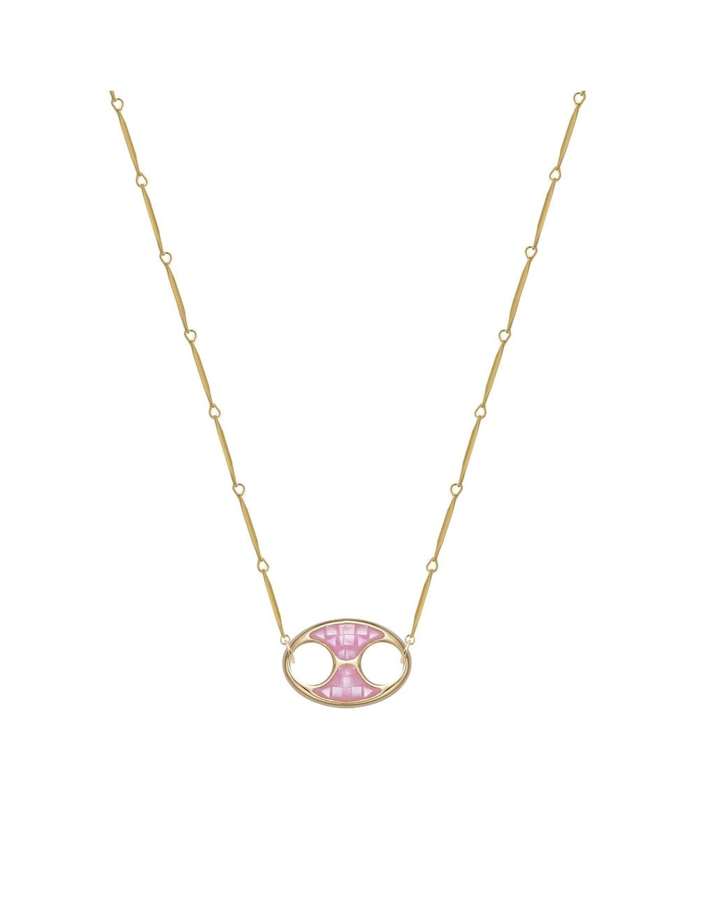 Adriana Pappas Designs Metallic Mini Disco Necklace