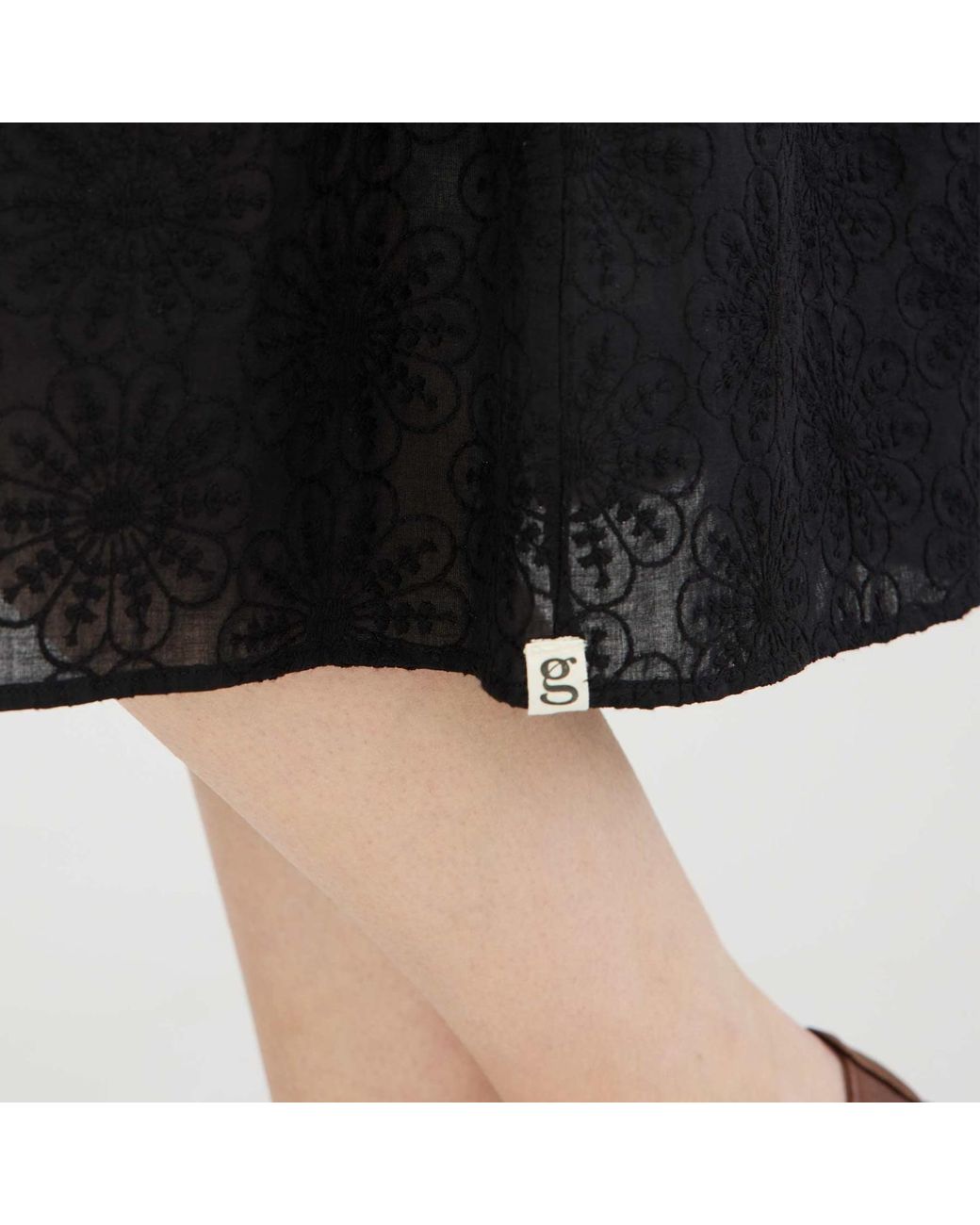 GROBUND Black The Vilma Dress