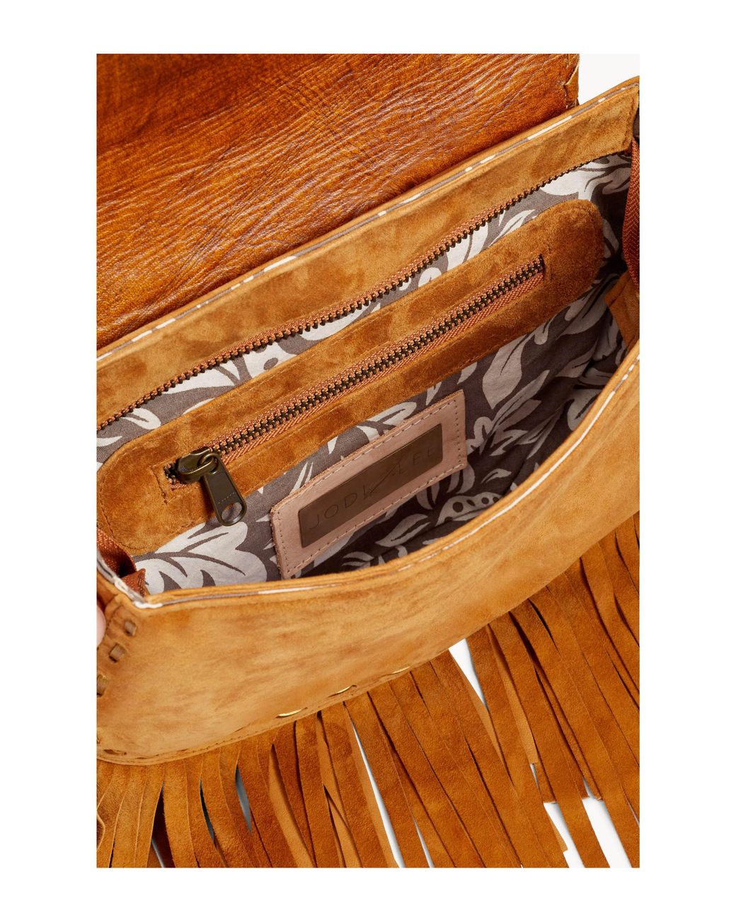 Jodi Lee Brown Anahita Sunflower Bag Antique Medium Dark Tan