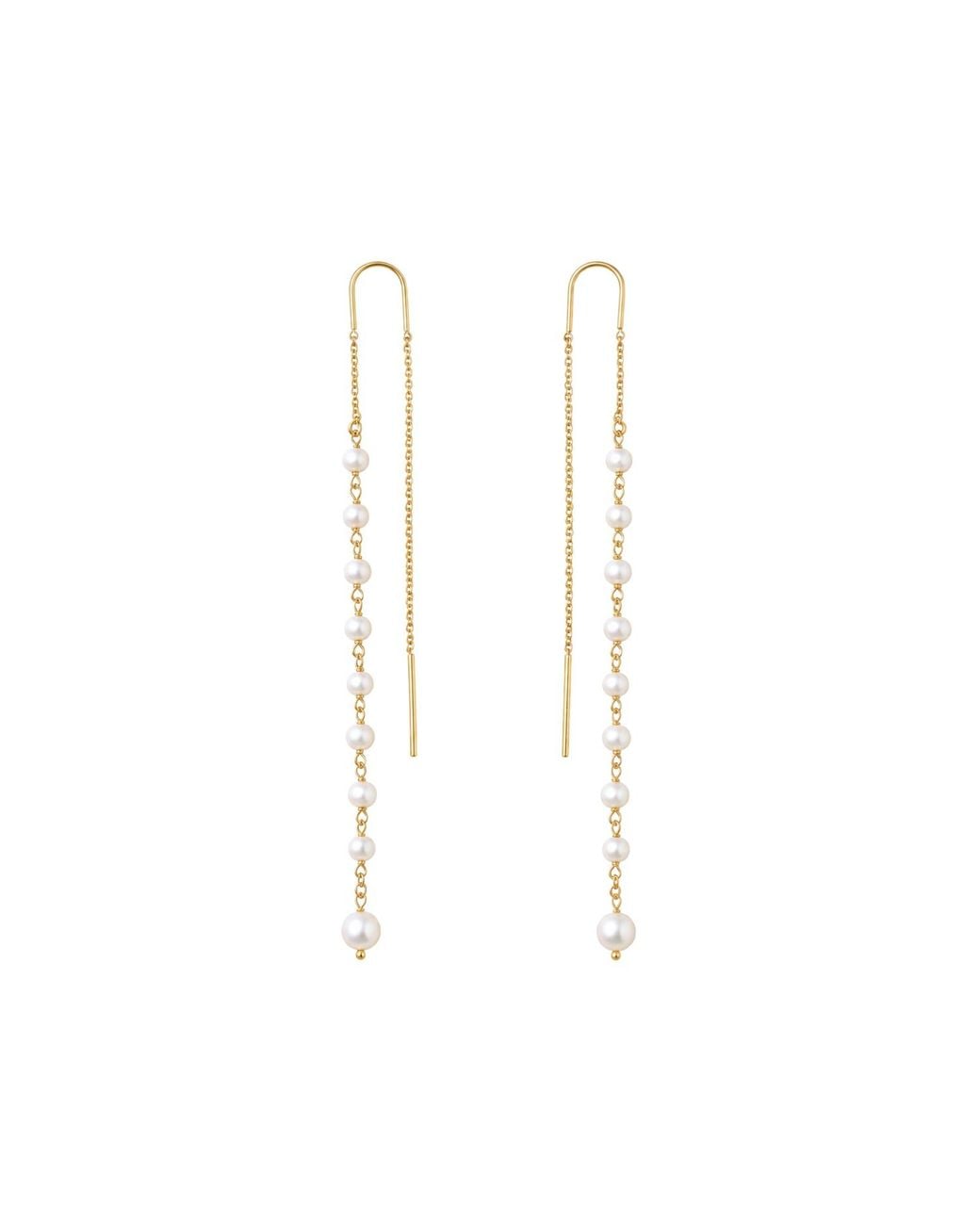 Lalinde White Drops Of Grace Earrings