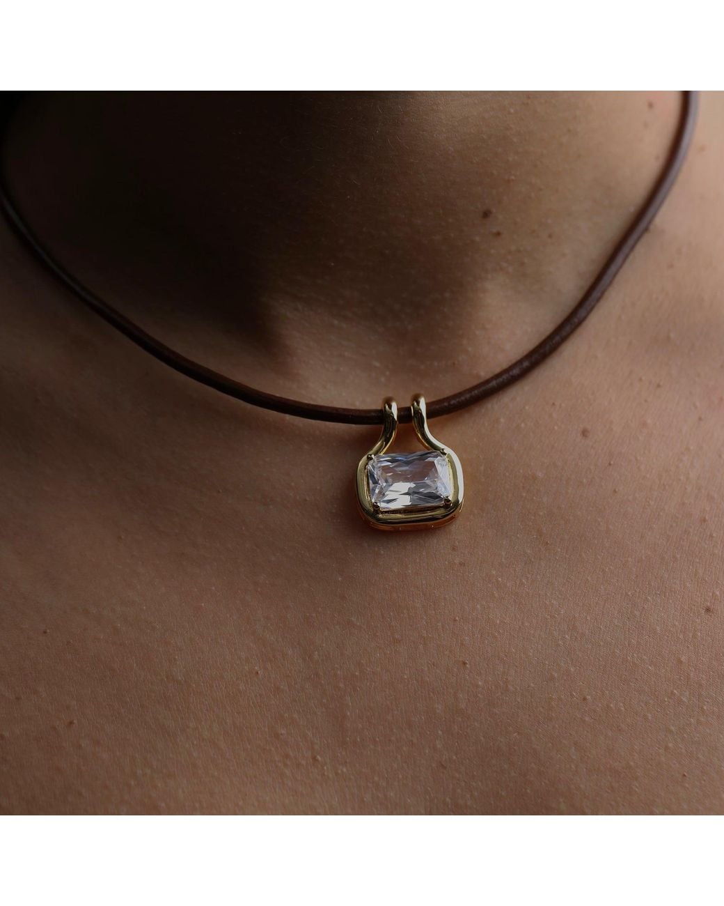 The M Jewelers Metallic The Naia Gem Pendant Necklace