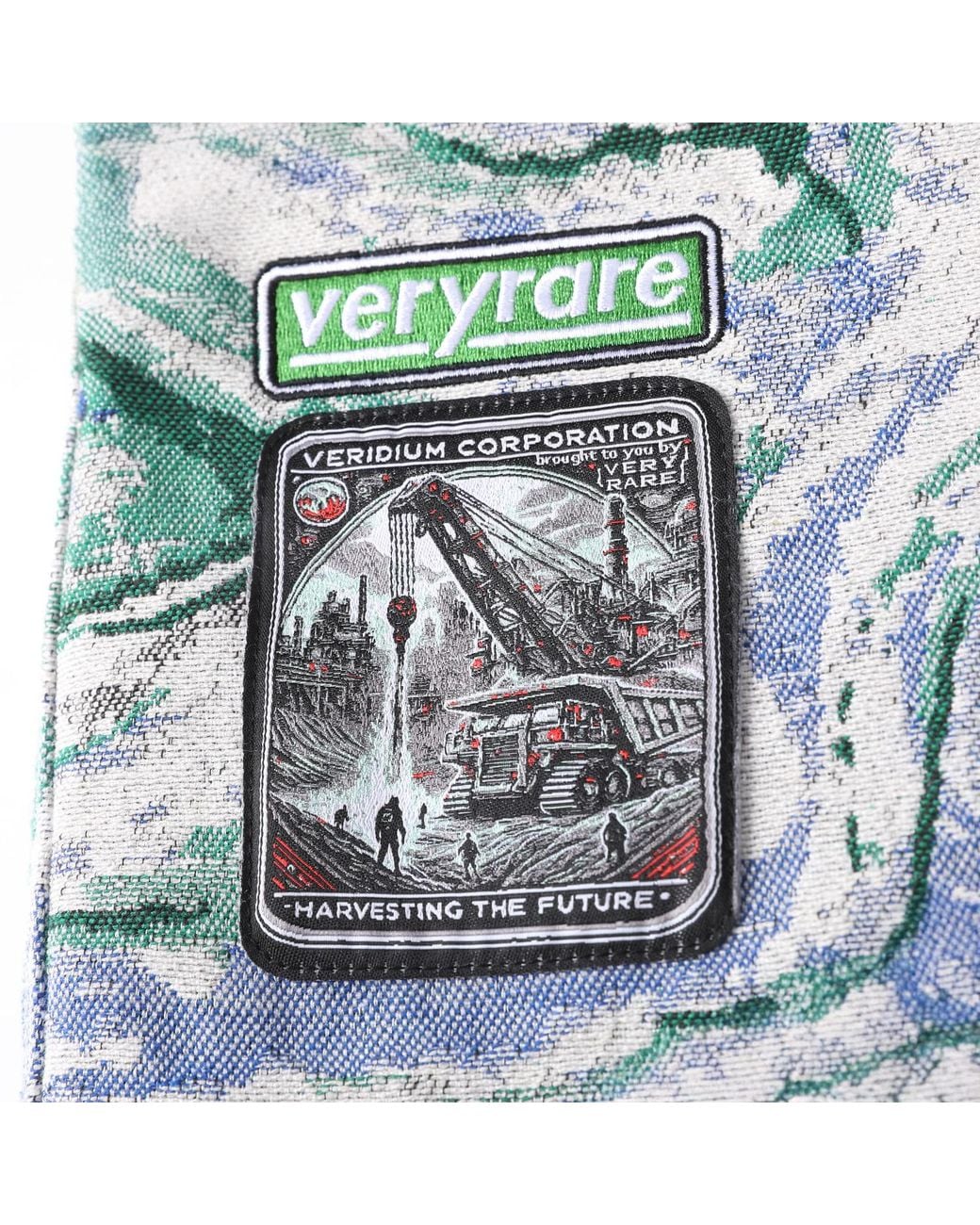 VERYRARE Blue Swirl Pants for men