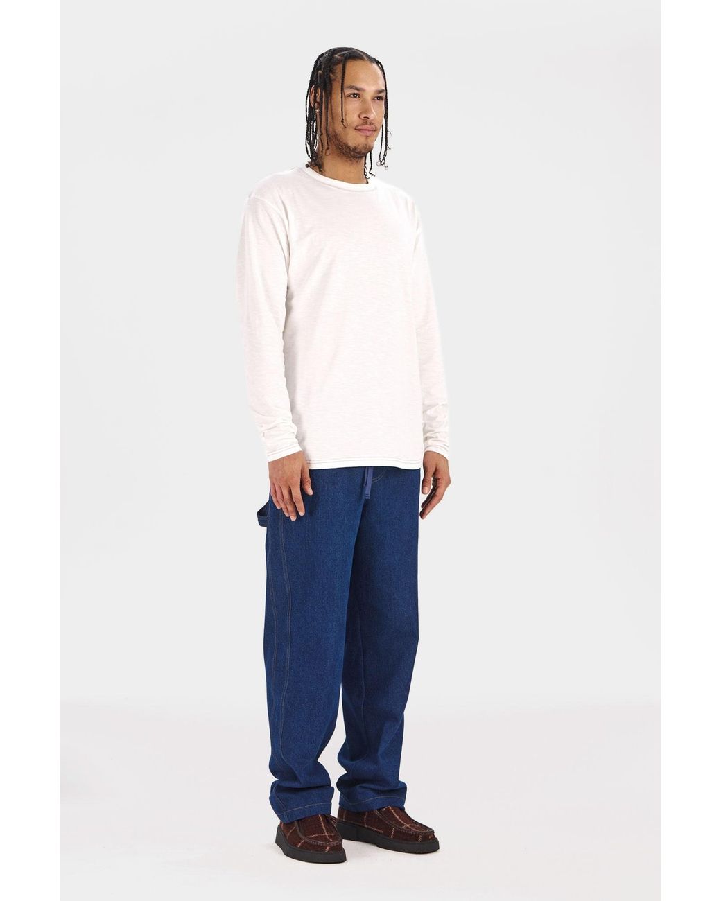 Komodo Blue Bob Organic Cotton Trousers for men