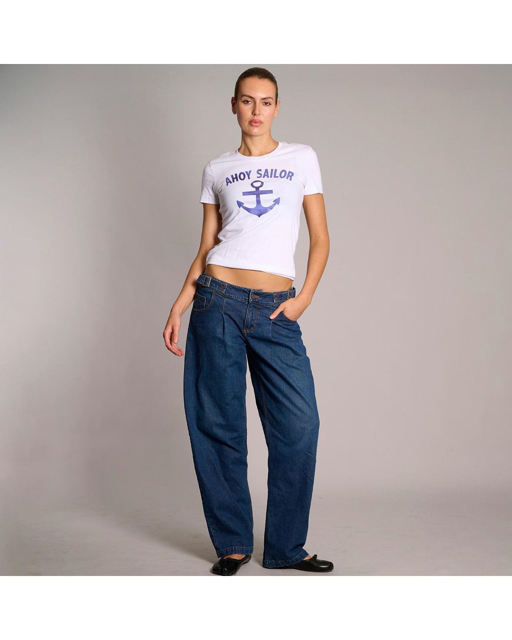 Love and Nostalgia White Margot Tee