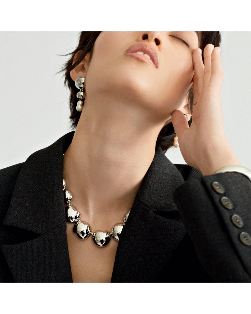 Biko Jewellery Metallic Nicola Collar